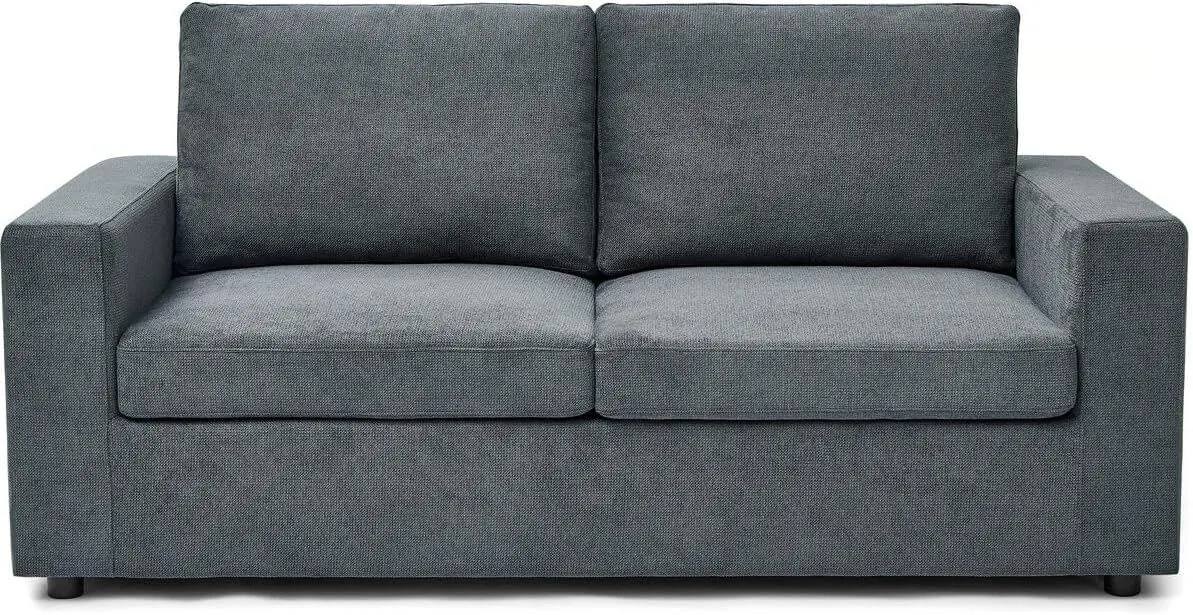 Habitat et Jardin Elena canapé convertible express 3 places tissu gris