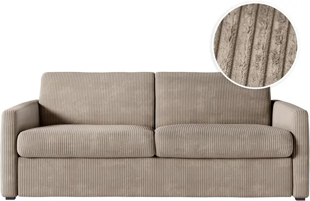 LOUNGITUDE Agathe Canapé Convertible Express 160x190