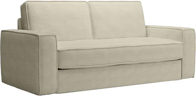 Mobilier-Deco Mindy rapido velours côtelé matelas 14 cm